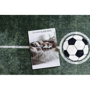 BAMBINO 2138 mosható szőnyeg Pálya, foci gyerekeknek csúszásgátló - zöld